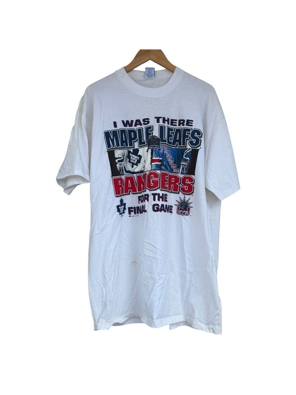 Wayne Gretzkys Last Game April 18, 1999 NWT Vintage Tshirt
